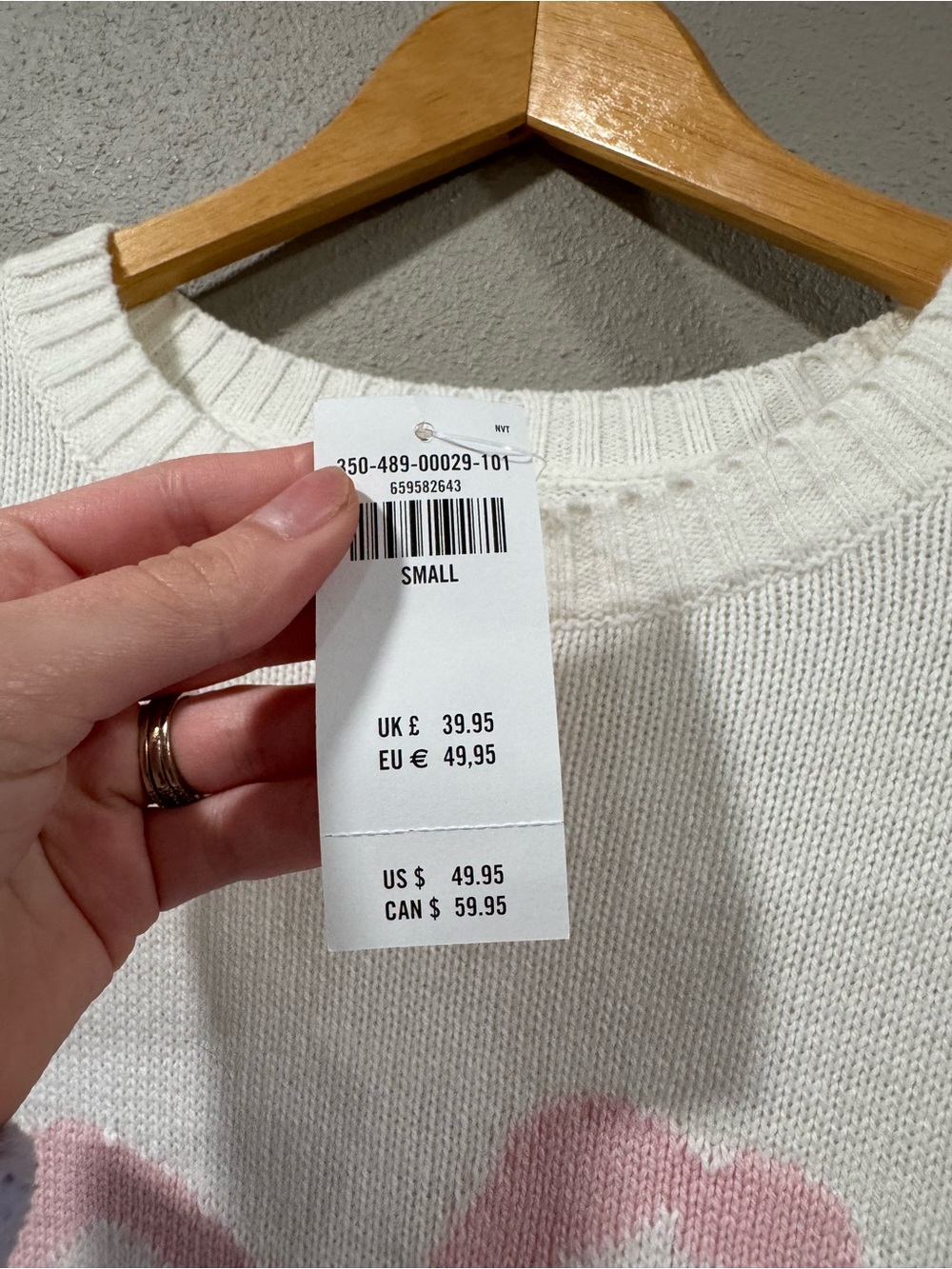 NWT Hollister Bow Sweater - Picture 3 of 4